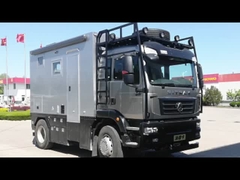 Overland Expeditie Camping met 20ft aanpasbare FRP Truck Camper Shell en Windows